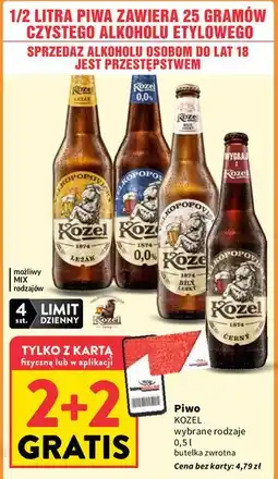 Intermarche Piwo Kozel Bily Lehky oferta