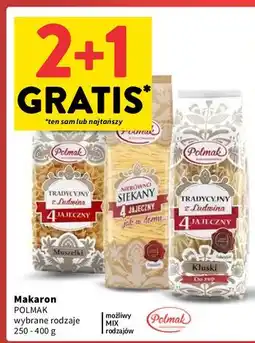 Intermarche Makaron 12 jajeczny kluski do zup Polmak Przepiórczy Z Ludwina oferta