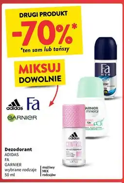 Intermarche Dezodorant hyaluronic care 72h sensitive Garnier Mineral oferta