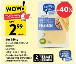 Intermarche Ser edamski Z Mlecznej Drogi oferta