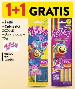 Intermarche Żelki rainbow Zozole oferta