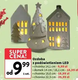 Intermarche Choinka led 22.5 cm oferta