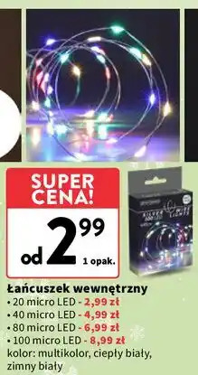Intermarche Lampki micro 100 led oferta