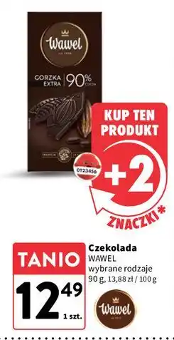 Intermarche Czekolada gorzka extra 90% Wawel oferta