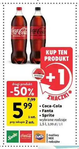 Intermarche Napój Sprite oferta