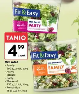 Intermarche Sałata romantica Fit & Easy oferta