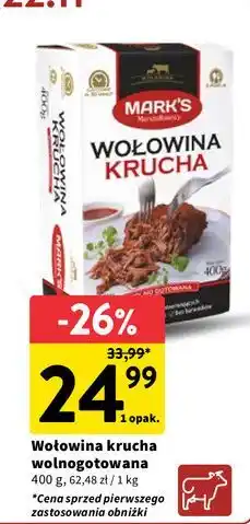 Intermarche Wołowina krucha Mark's oferta
