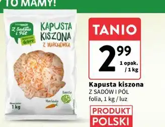 Intermarche Kapusta kiszona z marchewką Z Sadów I Pól oferta