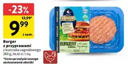 Intermarche Burger drobiowy z kurczaka zagrodowego Drosed oferta