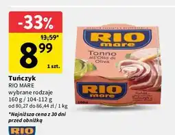 Intermarche Tuńczyk w oliwie z oliwek Rio Mare oferta