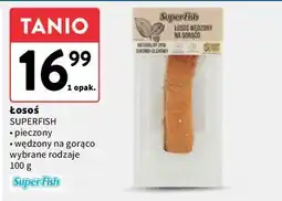 Intermarche Łosos norweski wędzony na gorąco Superfish oferta