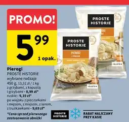 Intermarche Pierogi z truskawkami Iglotex Proste Historie oferta