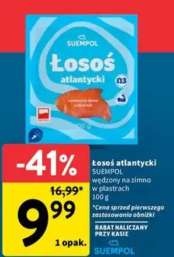 Intermarche Łosoś atlantycki wędzony Suempol oferta