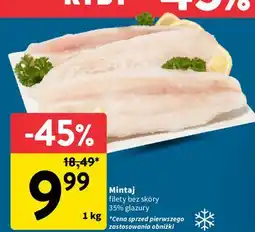 Intermarche Mintaj filet bez skóry oferta