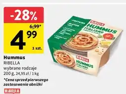 Intermarche Hummus italiano Ribella oferta
