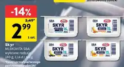 Intermarche Jogurt naturalny Mlekovita Sba Skyr oferta