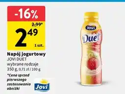 Intermarche Jogurt banan-truskawka Jovi Duet oferta