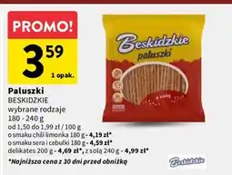 Intermarche Paluszki z solą Aksam Beskidzkie oferta