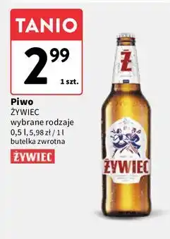 Intermarche Piwo Żywiec Jasne Pełne oferta