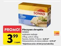Intermarche Pieczywo lekkie żytnie Sonko oferta