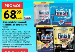 Intermarche Tabletki do zmywarek lemon Finish Ultimate Plus oferta
