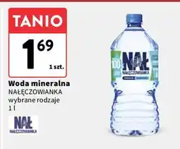 Intermarche Woda niegazowana Nałęczowianka oferta
