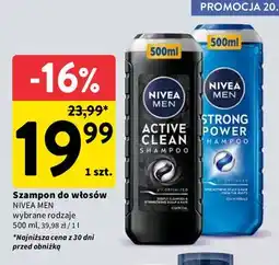 Intermarche Szampon do włosów Nivea Men Active Clean oferta