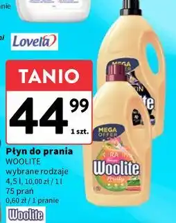 Intermarche Płyn do prania mix color fruity Woolite Keratin oferta