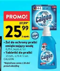Intermarche Tabletki zmiękczające wodę przeciw kamieniowi Calgon oferta