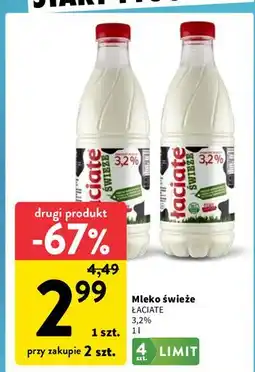 Intermarche Mleko 3.2% Łaciate oferta