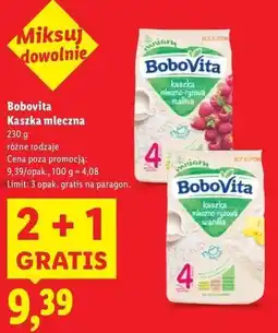 Lidl Kaszka mleczna Bobovita oferta