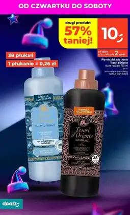 Dealz Płyn do płukania hammam Tesori D'oriente oferta
