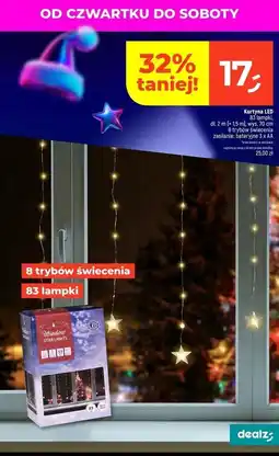 Dealz Kurtyna led oferta