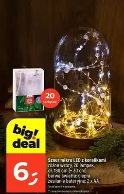 Dealz Sznur mikro 20 led z koralikami oferta