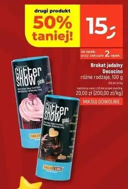 Dealz Brokat jadalny Decocino oferta