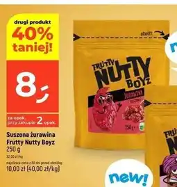 Dealz Żurawina suszona Frutty Nutty Boyz oferta