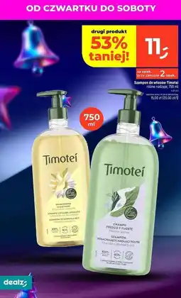 Dealz Szampon do włosów drogocenne olejki Timotei oferta