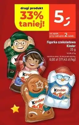 Dealz Figurka czekoladowa pingwin Kinder oferta