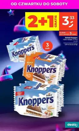 Dealz Wafelek peanut Knoppers oferta