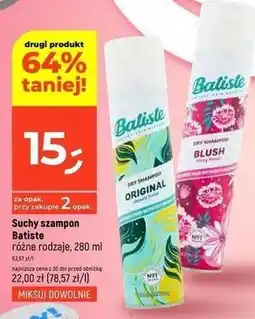 Dealz Suchy szampon blush Batiste Dry Shampoo oferta
