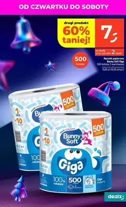 Dealz Ręcznik papierowy soft mega Bunny Soft oferta
