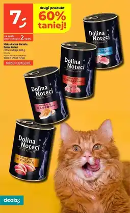 Dealz Karma dla kota bogata w kaczkę Dolina Noteci Premium oferta