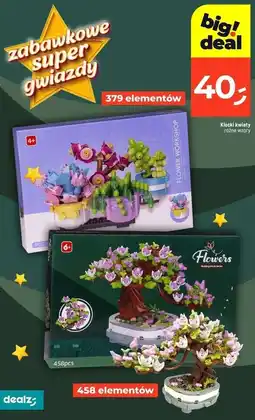 Dealz Klocki kwiaty 458 el oferta