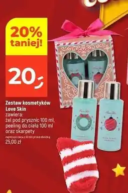 Dealz Zestaw w pudełku: balsam 100 ml + skarpetki miękkie Love Skin oferta