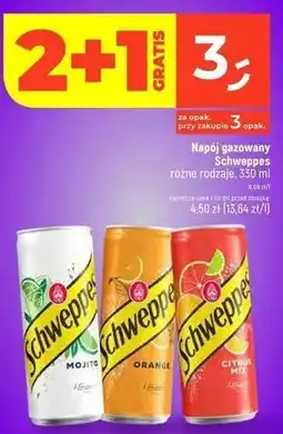 Dealz Napój orange Schweppes oferta