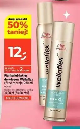 Dealz Pianka do włosów invisible hold Wellaflex oferta