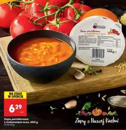 Biedronka Zupa pomidorowa z makaronem orzo 450 g oferta