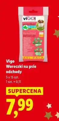 Lidl ViGO! Woreczki na psie odchody oferta