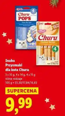 Lidl Inaba Przysmaki dla kota Churu oferta