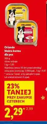 Lidl ORLANDO Mokra karma dla psa oferta